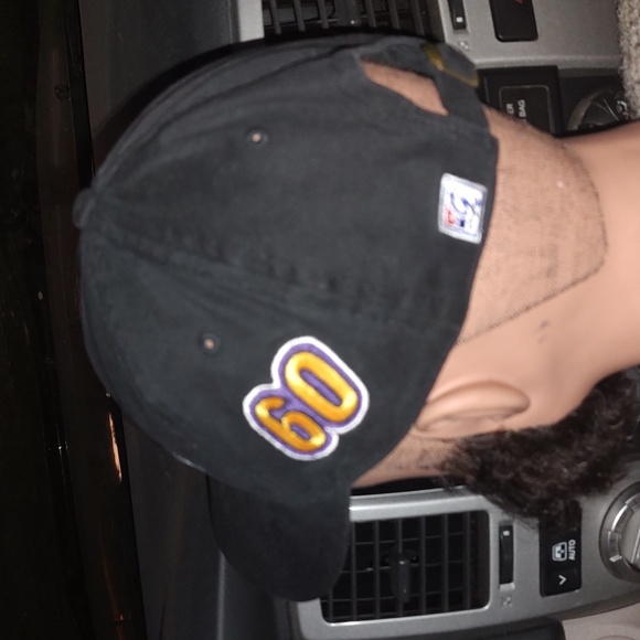 Vtg Roush Racing NASCAR #60 Craig Biffle Charter Embroidered Strapback Hat Cap - Picture 4 of 8